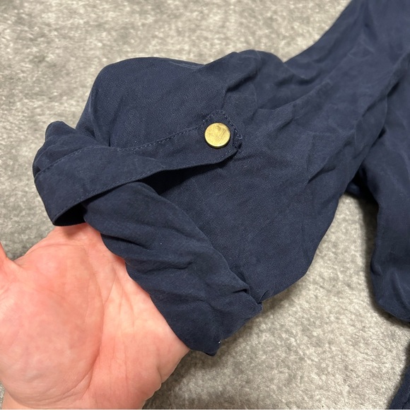 Drape Open Front Twill Jacket - Picture 7 of 12